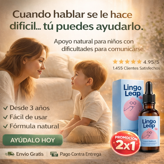 Lingo Leap — El Apoyo que tu Hijo Necesita para Hablar y  Concentrarse Mejor