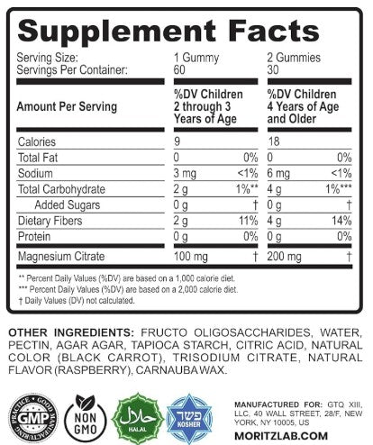 Gomitas de Magnesium kids